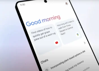 app, inteligência artificial de Google;