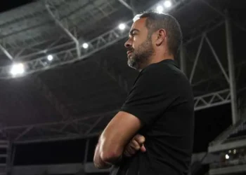 treinador, do Botafogo;
