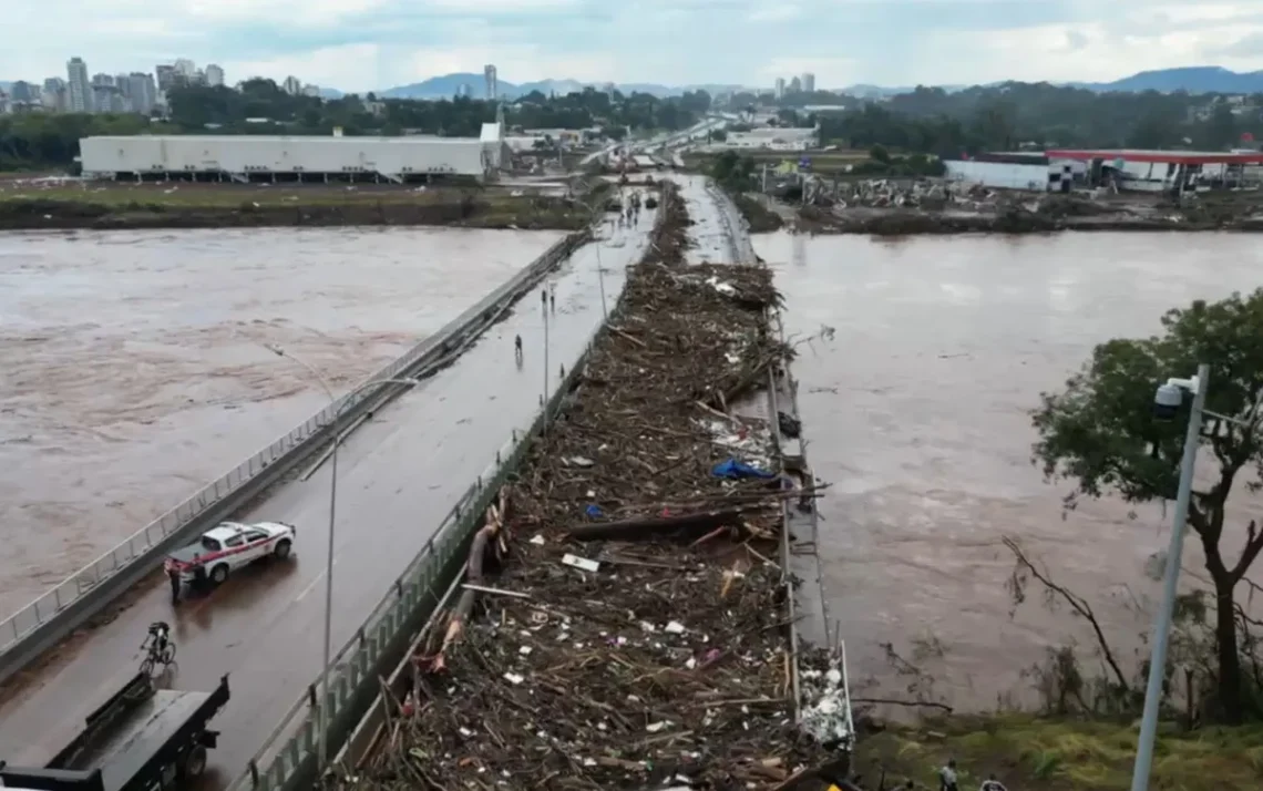 fortes, precipitações, águas, pluviais;