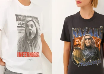 coleção, de camisetas;